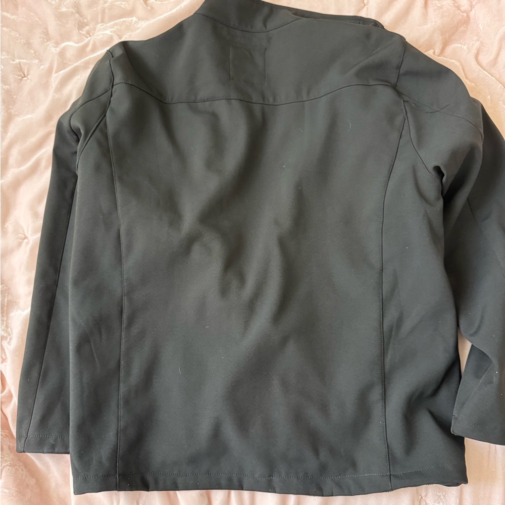 Men's Black Softshell Jacket - image 6